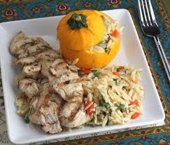 This allows air to circulate on all sides of the zucchini and helps water evaporate so the zucchini is beautifully caramelized, not soggy. Round Zucchini Stuffed With Lemon Butter Orzo Barefeet In The Kitchen
