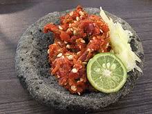 Kamu juga bisa lho mencoba membuat menu masakan dengan resep sambal matah khas bali di rumah. Sambal Wikipedia