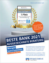 Die gewichtung für die ersten drei teilnoten können sie mittels schieberegler an ihre persönlichen bedürfnisse anpassen, service bleibt fest auf 15% eingestellt. Vr Bank Ostalb Aalen Schwabisch Gmund Beste Beratung 2021