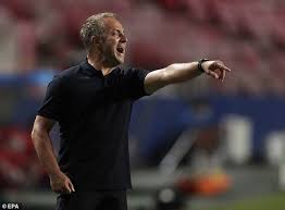 Hansi when he realises he can't win a treble every year with germanypic.twitter.com/gm8ja02qei. Hansi Flick In No Mood To Celebrate Bayern Munich S Huge Win Over Barcelona Daily Mail Online