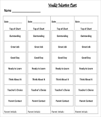 free printable behavior chart 8 free pdf documents