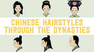 Chinese Hairstyles Through The Dynasties Youtube Chinese Hairstyle Hair Styles Chinese Dynasties