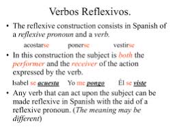 reflexive verbs senor rudis 6 0 studyslide com