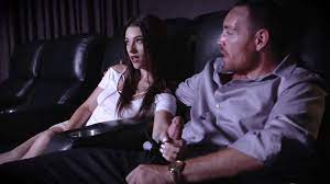 Girl and stepbrother have a porn twosome while watching XXX movie | AREA51. PORN