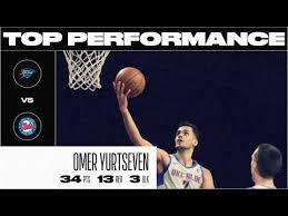 Ömer faruk yurtseven'in şunu bilmesi lazım: Omer Yurtseven Scores 34 Pts Grabs 13 Reb Against Long Island Nets Youtube