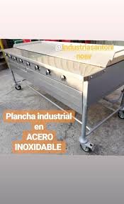 Plancha con base en acero inoxidable. Cocina Industrial Plancha En Acero Industrias Antonino Fabrica De Cocinas Y Maquinaria En Acero Inox Facebook