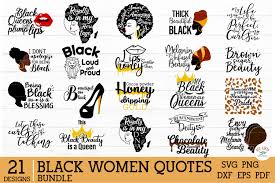 Download African American Black Woman Quotes Bundle Graphic By Redearth And Gumtrees Creative Fabrica Yellowimages Mockups