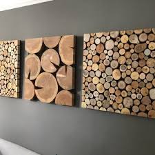 Usa Only Tree Slices Wall Art Environmental Wall Decor Etsy Wood Wall Decor Wood Panel Wall Decor Large Wood Wall Art