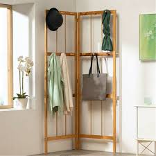 ( 3.5 ) out of 5 stars 349 ratings , based on 349 reviews current price $19.67 $ 19. Folding Bamboo Coat Stand Corner Garment Rack Clothes Rail Wall Hanging Shelf Uk Ebay