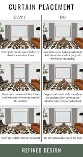 The Do S Don Ts Of Curtain Placement Nadine Stay Window Curtains Living Room Curtains Living Home