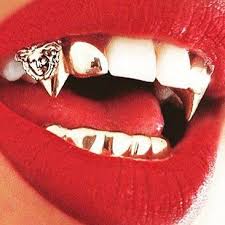 14k gold plated low vampire bar grillz. 97 Grillz Wallpapers On Wallpapersafari