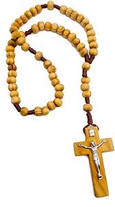 Say the glory be to the father. Amazon Com Nazareth Store Original Jerusalem Olive Wood Rosary Catholic Wooden Prayer Beads Corded Christian Gift In Velvet Bag Everything Else