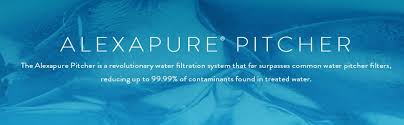 Amazon Com Alexapure Pitcher Water Filtration System Reduces Up To 92 Contaminants Bpa Free 8 Cup Reservoir Home Kitchen