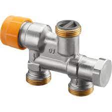 Steam is driven through it, fills the radiators, and then condenses and runs back down that same pipe in the form of water. One Pipe Radiator Valve For Tkm System Dn 15 G M Oventrop Gmbh Co Kg