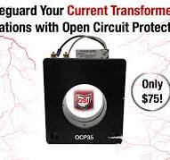 Protect Current Transformers with Open Circuit Protection