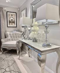 Glam Silver Furniture Such Classy Home Decor In 2020 Elegant Living Room Decor Living Room Decor Cozy Living Room Decor Apartment