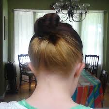 Just Got This Done Yesterday I Absolutely Love It Love The Blonde Underlayer With The Dark On Top Instead Of Light On T Cool Hairstyles Dyed Hair Tone Hair