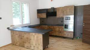 Cucina In Crash Bambu E Legno Arredamento Arredamento Etnico Cucina Artigianale