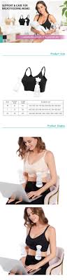 Carefully insert the flange into your nursing bra, poking the tunnel through holes you created. Hellokimi Nursing Bras Hands Free Pumping Bra Maternity Bra Breast Pump Strong Support Nylon Maternity Bra No Underwire Breast Pump Bra Maternity Breastfeeding Bra Underwear With Extender Buy Online At Best Prices