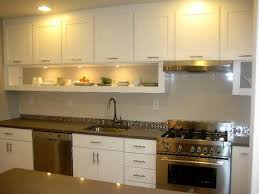 Under cabinet open shelves idea. Kitchen Decorating In Modern Style Using Cabinet Shelving Shaker Door Streamlined Sh Kitchen Cabinet Shelves Floating Shelves Kitchen Under Cabinet Shelf