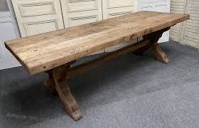 An aesthetic french country style dining table for 4 persons. Huge Rustic French Farmhouse Dining Table Antiques Atlas