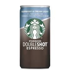 Amazon Com Starbucks Doubleshot Espresso Cream Light 6 5 Ounce 12 Pack Grocery Gourmet Food