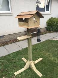 Bird Table Made From Spare Wood Bird House Feeder Bird House Bird Houses