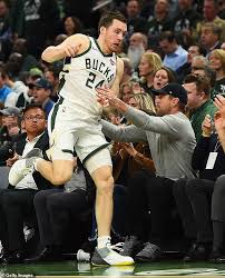 Mallory edens at a bucks game with aaron rodgersgetty images. Aaron Rodgers Blocks Danica Patrick From Milwaukee Bucks Shooting Guard Pat Connaughton Daily Mail Online