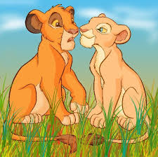 Simba And Nala In The Grass In 2020 Lion King Art Lion King Pictures Lion King Fan Art