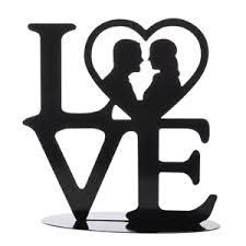 Scarica 159.475 matrimonio clip art e illustrazioni. Statuina Love In Metallo Decorazioniperdolci It