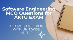 Unit 1 Software Engineering Mcq Questions For Aktu Exam 2021