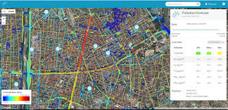 Current air quality health index map. Elichens Provides Open Access To Its Real Time And Air Quality Forecast Data To Facilitate The Emergence Of Services To Citizens Business Wire