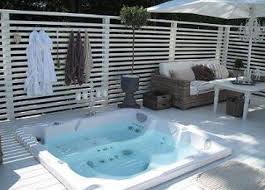65 Super Ideas Backyard Hot Tub Ideas Privacy Screens Horizontal Fence Whirlpool Hinterhof Whirlpool Deck Whirlpool Garten