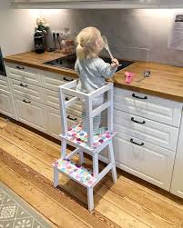 Diy Toddler Learning Tower In 2020 Learning Tower Ikea Learning Tower Diy Toddler