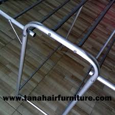 Cara pasang jemuran aluminium mini (alpha/beta) with subtitle. Rak Handuk Kartini