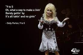 Dolly Parton 9 To 5 Quotes Lyrics Music Dolly Parton Flapper Dress Fashion