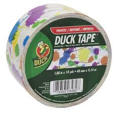 Tape Duct Splatter 1 88inx10yd Walmart Com Duck Tape Duct Tape Colors Duct Tape Patterns