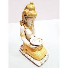 How to use goddess in a sentence. Figur Dewi Sri Indien Haus