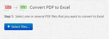 Pdf To Excel Converter Online Easily Convert Pdf To Xls Excel Online Converter