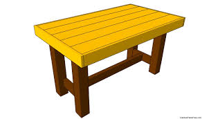 This is simply a clever design. Garden Table Plans Free Garden Plans How To Build Garden Projects