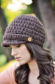 10 Easy Crochet Hat Patterns For Beginners Easy Crochet Hat Crochet Newsboy Hat Easy Crochet Hat Patterns