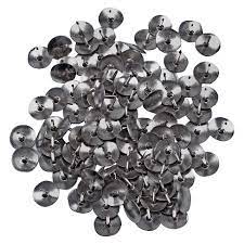 100ct Thumb Tacks Silver Up Up Thumbtack Tack Framed Burlap
