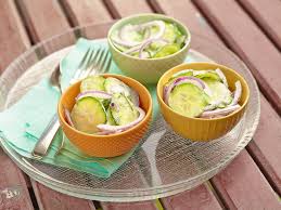 Creamy Cucumber Salad Recipe Creamy Cucumbers Food Network Recipes Cucumber Salad