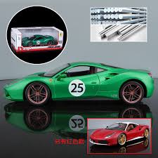 Easy return policy & top customer reviews. Bburago 1 18 Ferrari 488 10th Anniversary Green Alloy Car Model Simulation Car Decoration Collection Gift Toy Diecasts Toy Vehicles Aliexpress