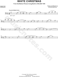 Shop for shades of white at paynes gray with free shipping (always!). Irving Berlin White Christmas Sheet Music Cello Solo In Eb Major Download Print Sku Mn0124907