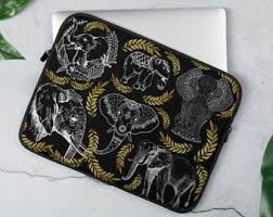 Check out this fantastic collection of elephant computer wallpapers, with 51 elephant a collection of the top 51 elephant computer wallpapers and backgrounds available for download for free. Elephant Laptop Case Etsy