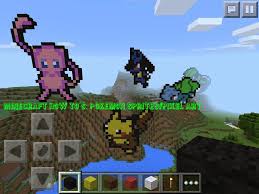 A place to share your pokemon sprite creations. Minecraft How To S Pokemon Sprites Pixel Art 6 Steps Instructables