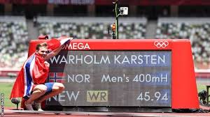 Karsten warholm set a new european record with his 47.33 in the 400m hurdles in oslo today. E89o Gezl90ucm