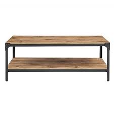 You can read real customer reviews for this or any other coffee tables and even ask questions and get answers from us or straight from the brand. Barnwood Angle Iron Coffee Table Kirklands