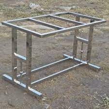 Check spelling or type a new query. Silver Stainless Steel Dining Table Frame Elijha Industries Id 21603479630